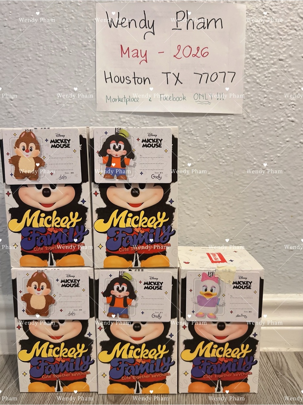 Mickey Family plush